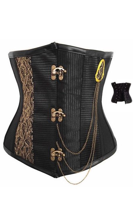 Tough Steampunk underbust corset